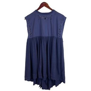 Free People | Eyelet Swim Coverup, XL